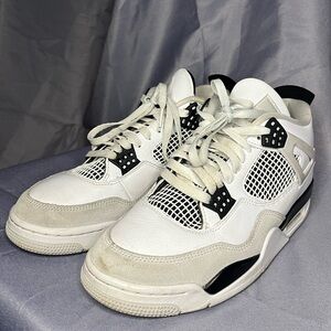 Military black Jordan 4’s